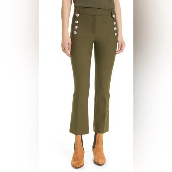 ❤️❤️ Derek Lam Robertson Crop Flare Trousers❤️❤️